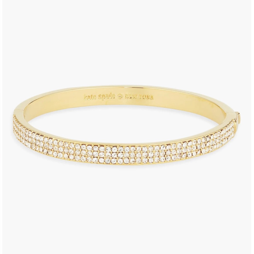 Kate Spade pavé crystal hinge bracelet